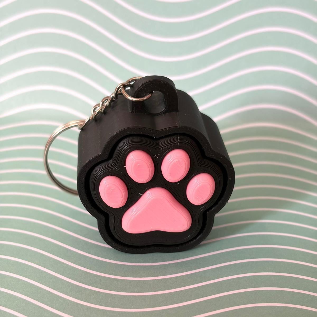 Paw Clicker Keychain