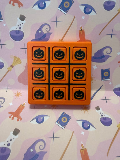 Halloween Tic Tac Toe Keychain