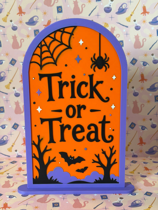 Trick or Treat Sign
