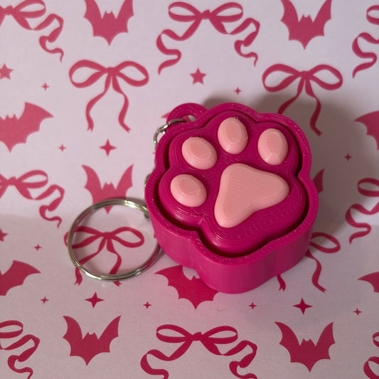 Paw Clicker Keychain