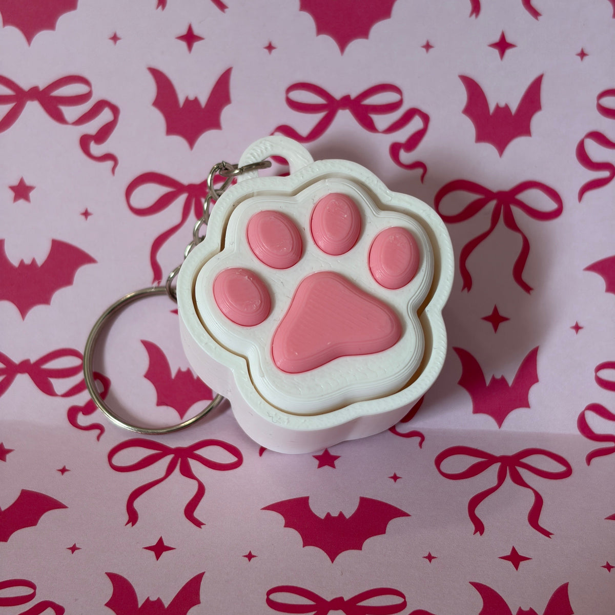Paw Clicker Keychain