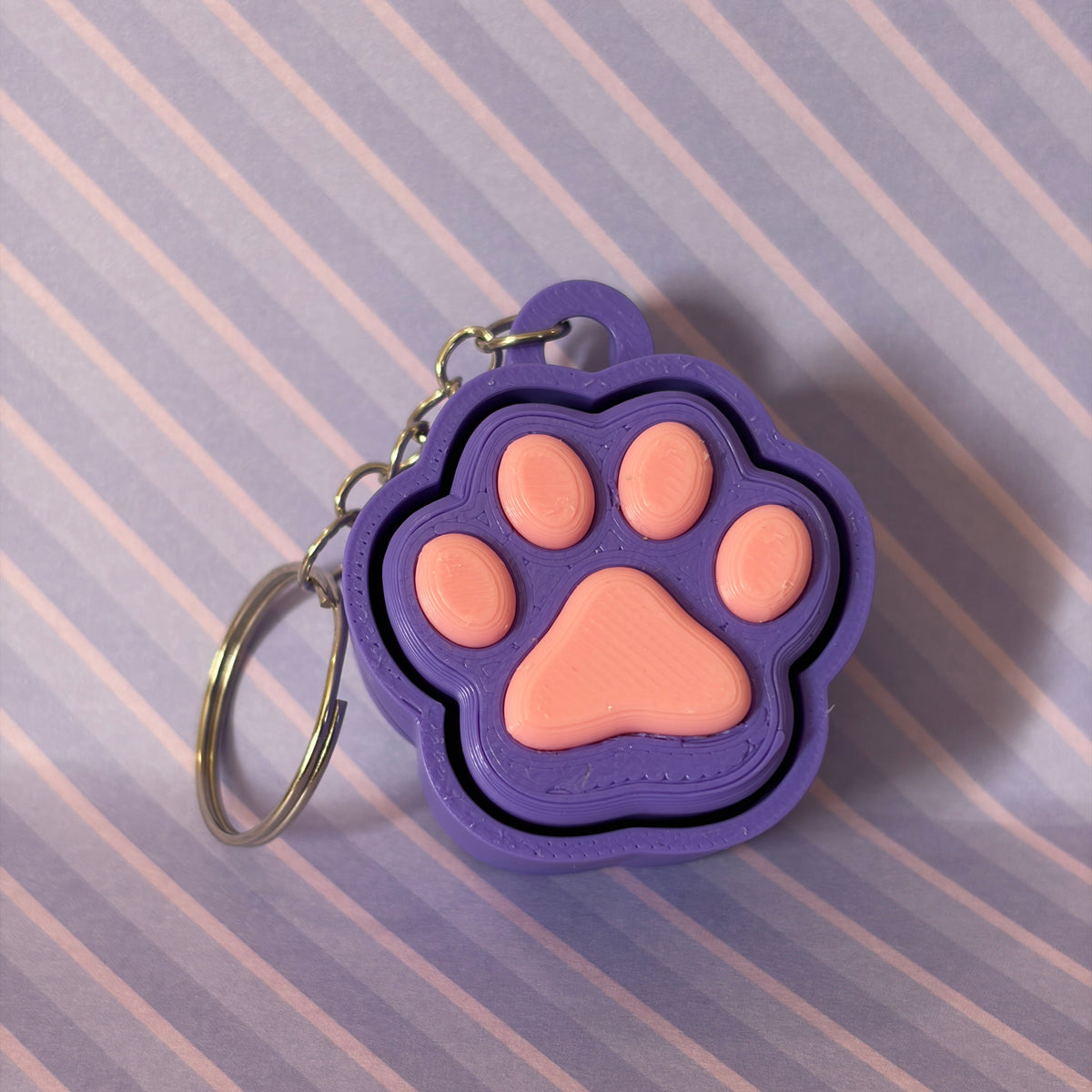 Paw Clicker Keychain