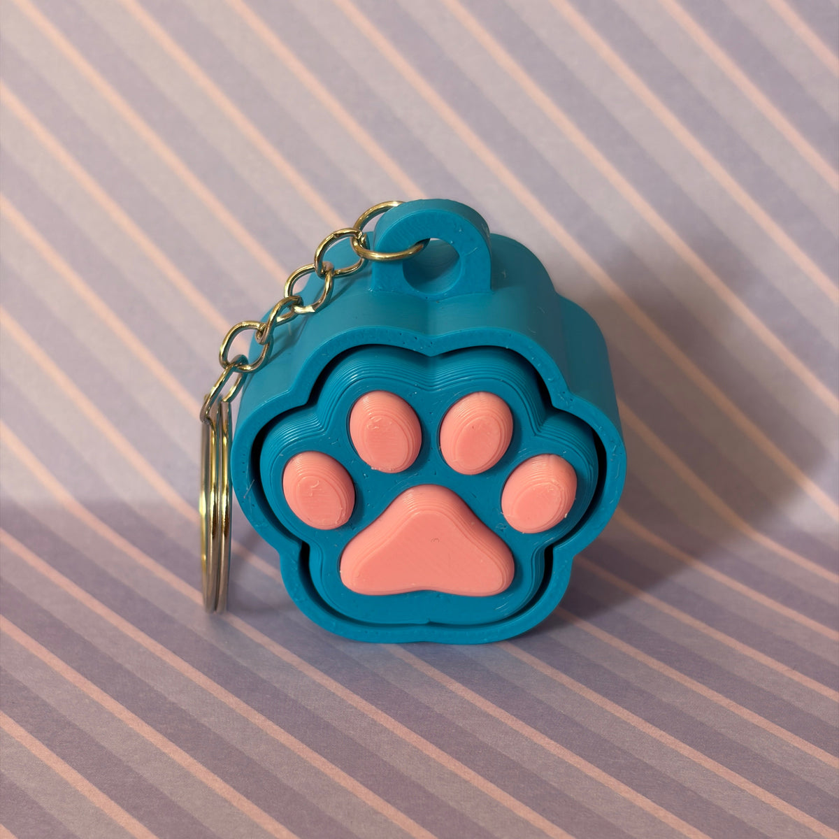Paw Clicker Keychain