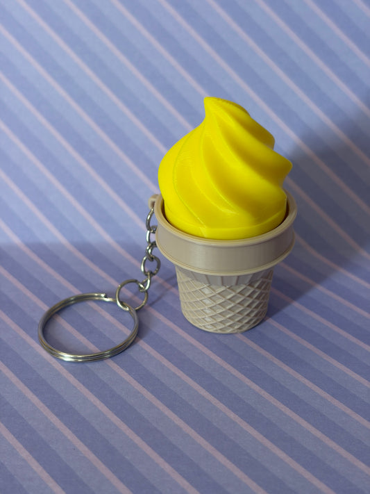 Ice Cream Clicker Keychain